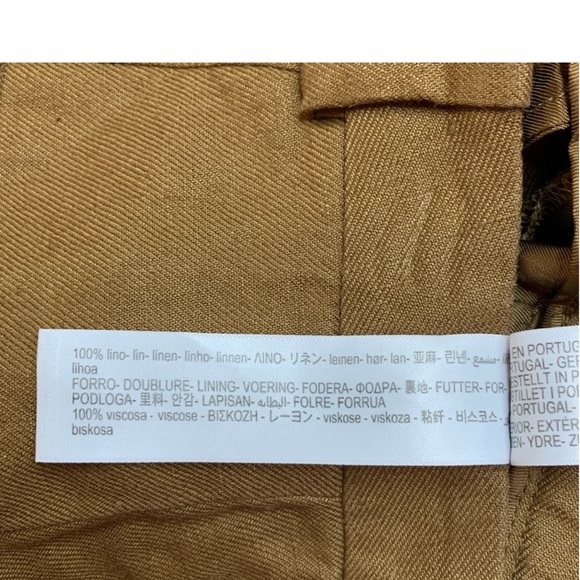 Massimo Dutti linen Bermuda shorts - Picture 6 of 7